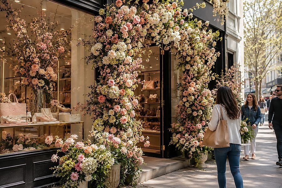 How to Create Faux Flower Displays That Drive Foot Traffic?