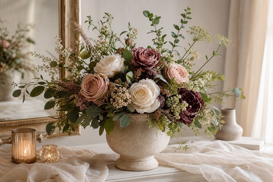 How to Create a Luxury Look with Budget-Friendly Faux Flowers?