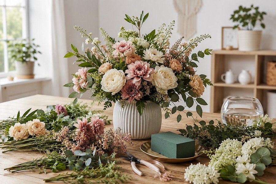 How to DIY Artificial Flower Arrangements at Home?