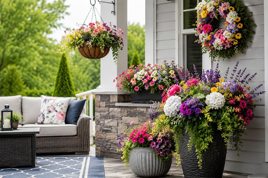 How to Make Outdoor Artificial Flowers?
