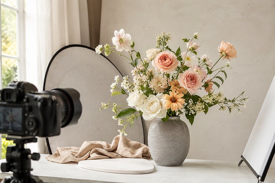 How to Photograph Faux Flowers Like a Pro?
