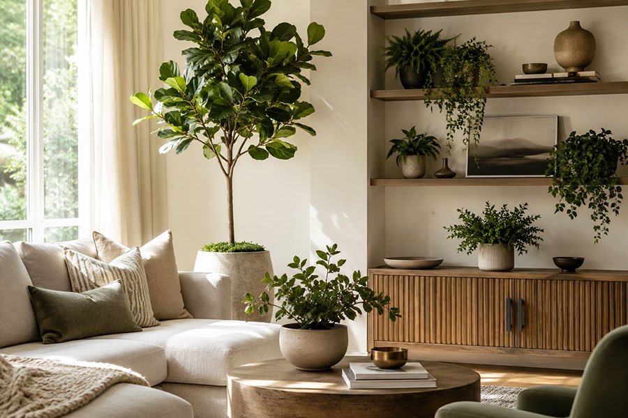 How to Style Artificial Plants in Home Decor?
