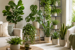 ![Combining fake plants with real plants](http://botanicblossoms.com/wp-content/uploads/2024/12/Is-It-Good-to-Combine-Fake-Plants-With-Real-Plants.jpg "Mix Real and Fake Plants")