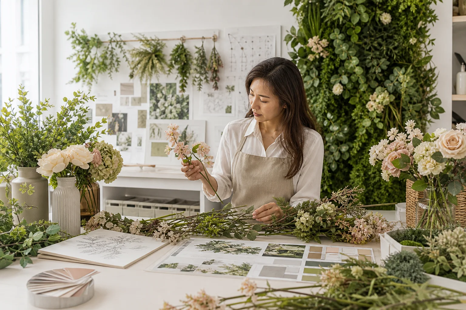 Artificial plant design reference