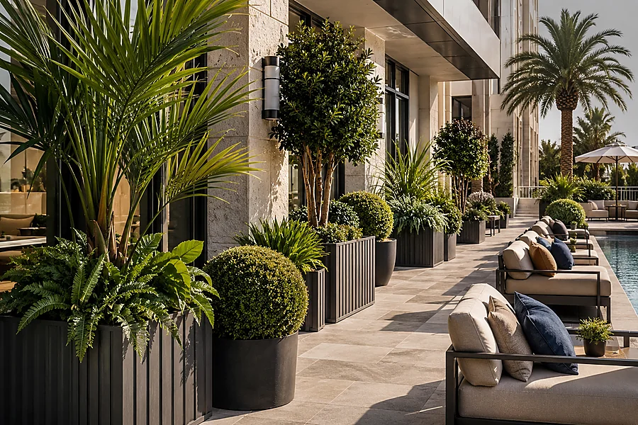 Outdoor Hotel Plants: The Complete 2025 Buyer’s Guide for Hospitality Projects