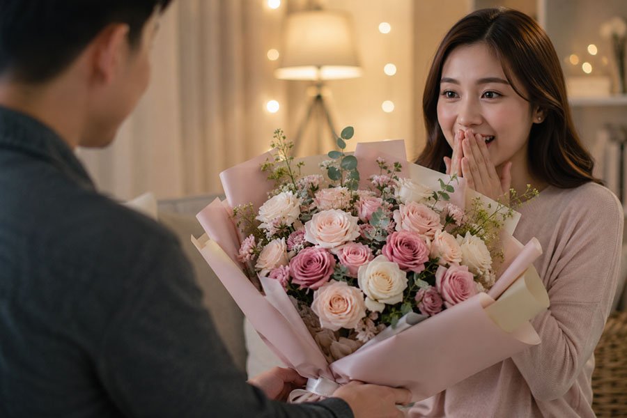Should I Give My Girlfriend Fake Flowers?