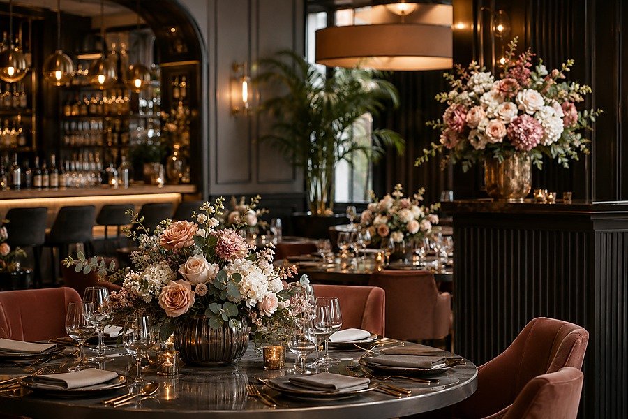 Silk Flower Arrangements for Restaurants: Luxury That Lasts