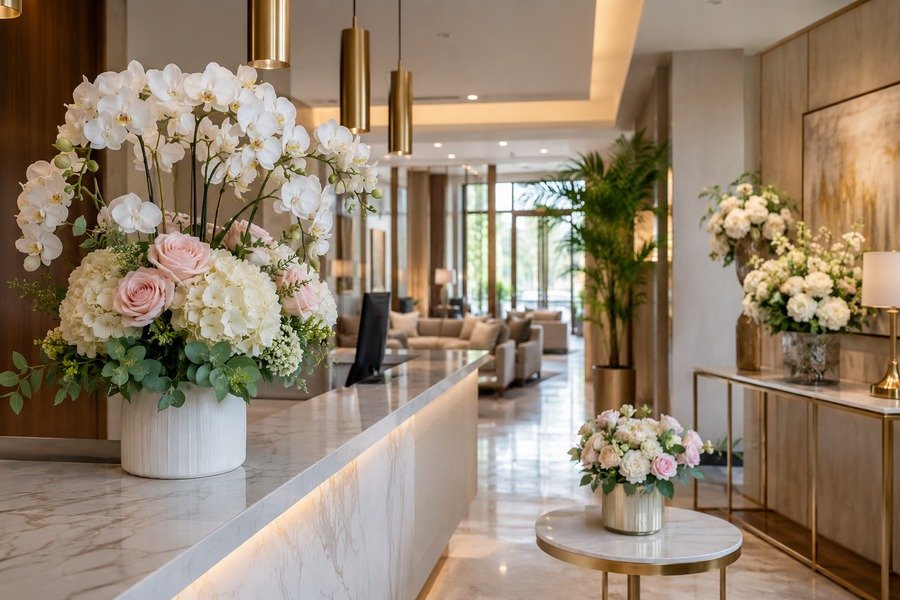 Silk Flowers for Business Interiors: Are They Worth the Investment