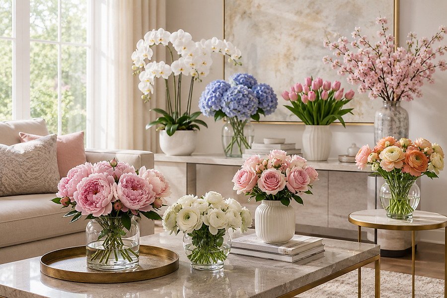The 7 Most Beautiful Fake Flowers That Look Stunning Year-Round