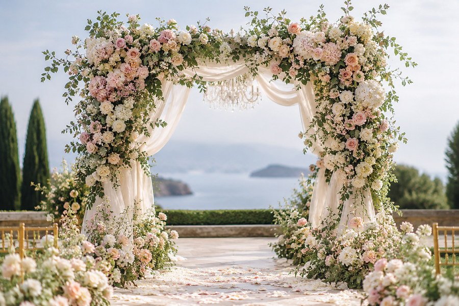 Wedding Arch Flowers: Stunning Artificial Designs for Every Ceremony