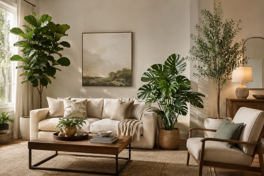 What Are the Best Artificial Plants for Your Living Room?