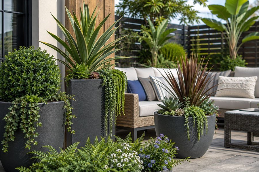 What Kind of Artificial Plants Will Hold Up Well Outdoors?