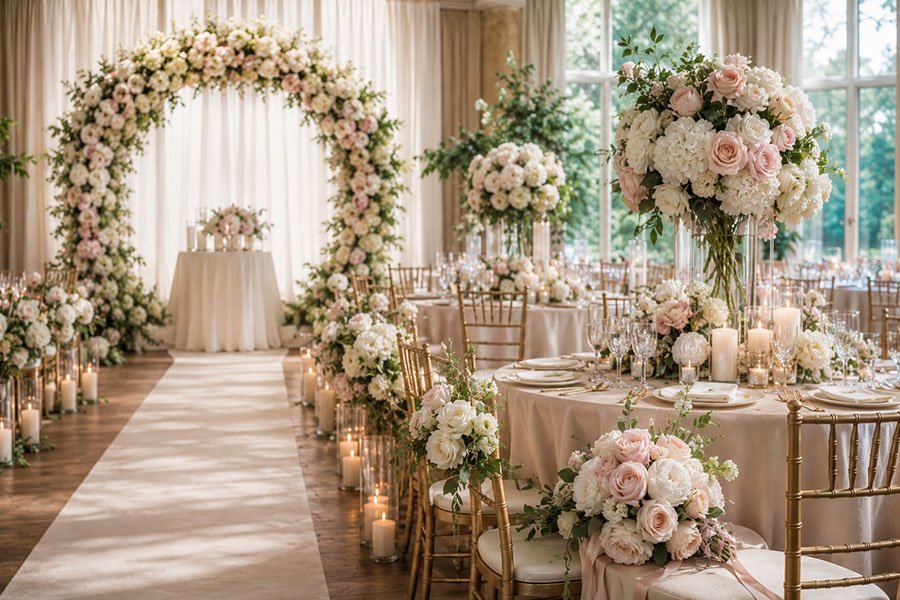 What are the Uses of Artificial Flowers in Wedding Ceremonies?