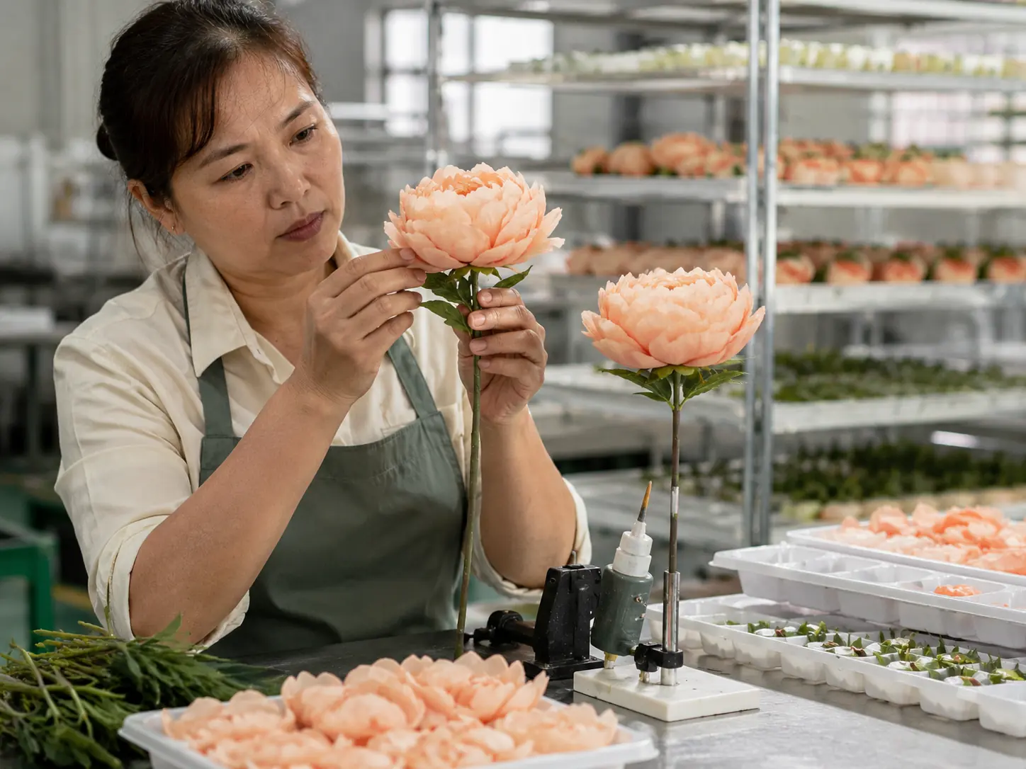 Hands-on production and quality inspection