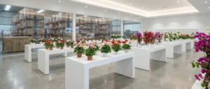 bulk artificial flowers for office decoration commercial project sourcing