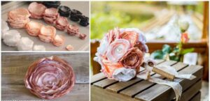 materials for making a silk flower wedding bouquet