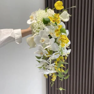 professional artificial wedding bouquets made with silk flowers