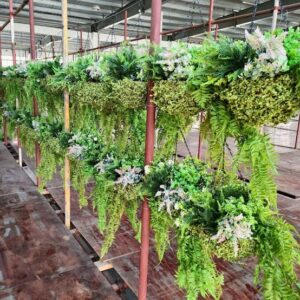 artificial garland wholesale supplier factory bulk quality control