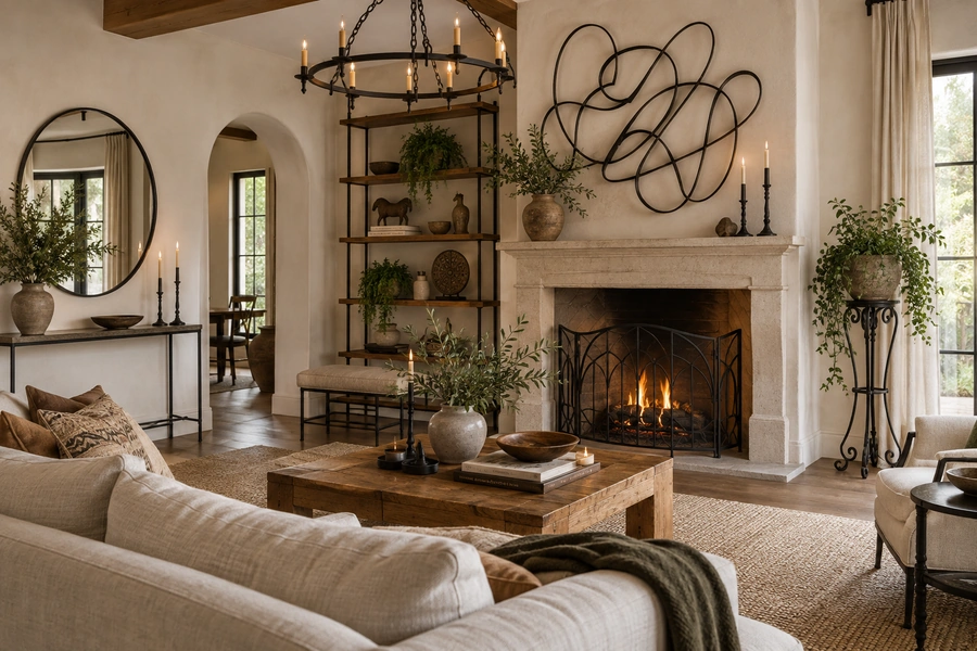 9 Ways To Use Wrought Iron Decor In Your Home