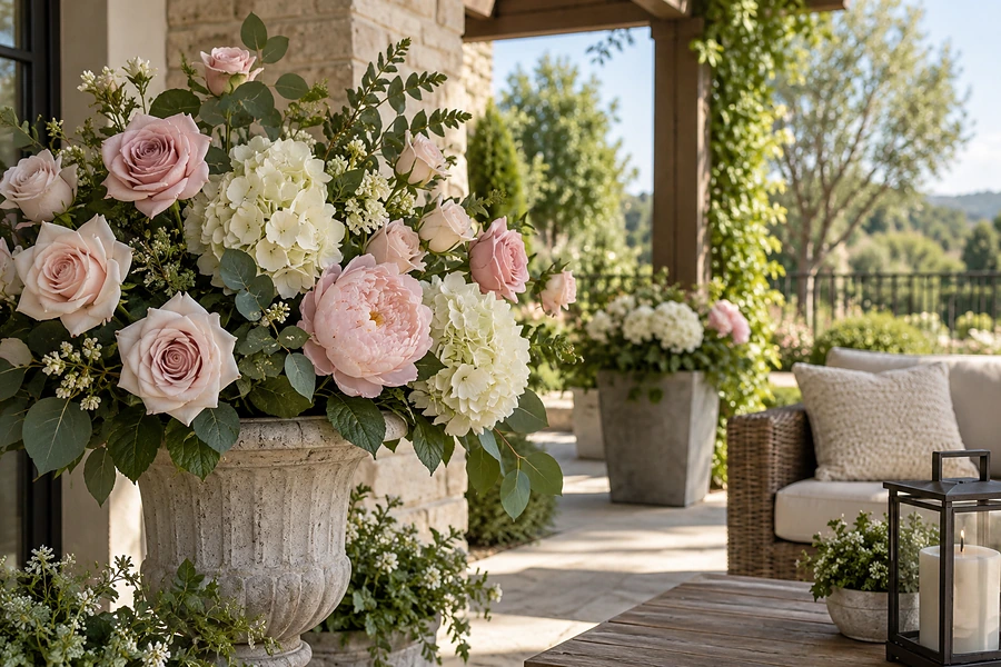 Can Real Touch Flowers Be Used Outside?