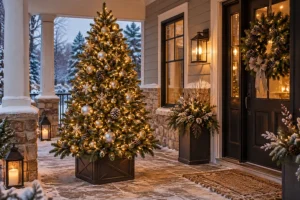 ![Artificial Christmas tree used outdoors for festive holiday decoration](https://botanicblossoms.com/wp-content/uploads/2026/09/Can-an-Artificial-Christmas-Tree-Be-Used-Outside.webp "Outdoor Artificial Christmas Tree")