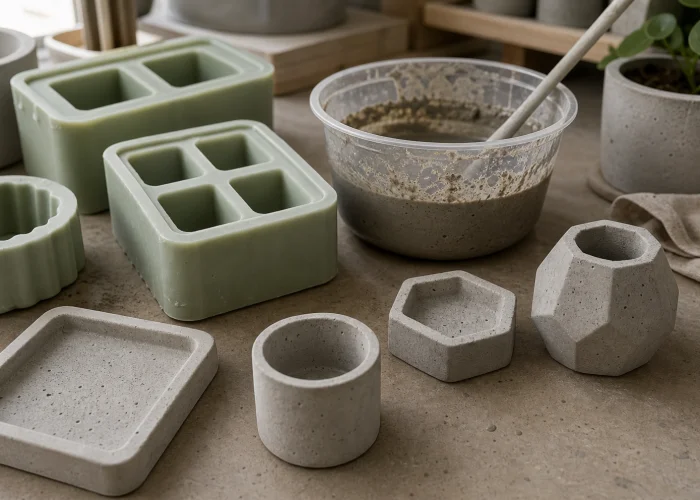 Custom concrete ornament sample development