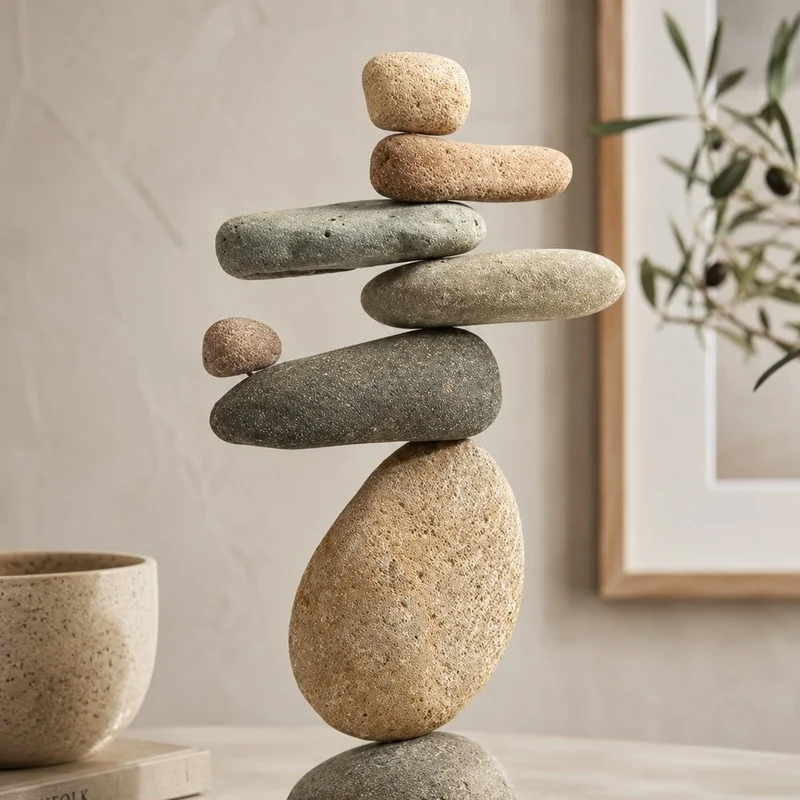Minimalist concrete fruit bowl