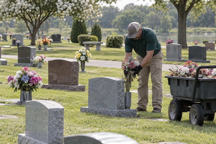 Do Cemeteries Throw Away Fake Flowers?