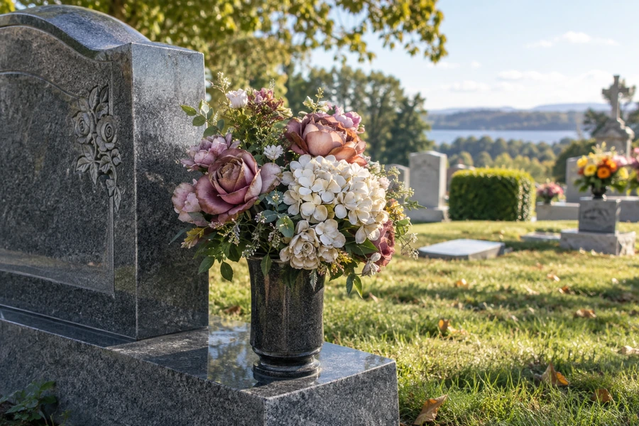 How Long Do Artificial Flowers Last on a Grave?