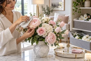 ![Real touch flowers cared for to preserve their lifelike appearance and durability](https://botanicblossoms.com/wp-content/uploads/2026/09/How-to-Care-for-Real-Touch-Flowers.webp "Real Touch Flower Care")