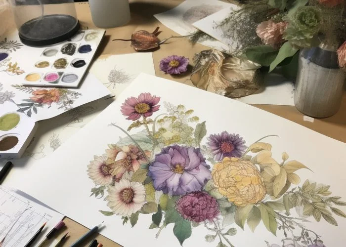 Real touch botanical design development and quotation