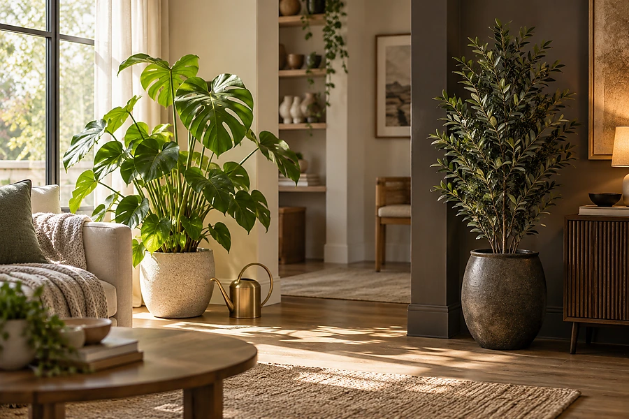 What Are the Key Differences Between Natural and Artificial Plants?