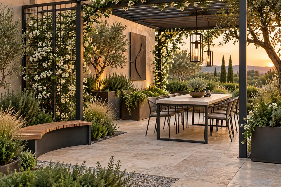 10 New Ways to Think About Wrought Iron for the Garden or Patio