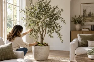 ![Fake tree styled with realistic foliage placement texture and natural-looking details](https://botanicblossoms.com/wp-content/uploads/2026/10/How-to-Make-a-Fake-Tree-Look-More-Realistic.webp "Make Fake Trees Realistic")