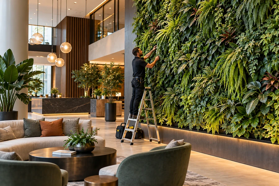 The Hidden Risks of Faux Plants, Artificial Greenery and Artificial Plant Walls