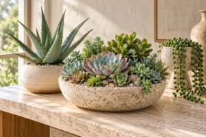 ![Realistic fake succulents for low-maintenance indoor decor with natural-looking texture and color](https://botanicblossoms.com/wp-content/uploads/2026/10/What-Are-the-Most-Realistic-Fake-Succulents-Available.webp "Most Realistic Fake Succulents")