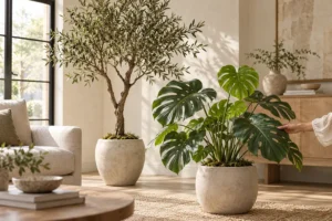 ![Realistic fake plants designed to closely mimic natural foliage and authentic indoor greenery](https://botanicblossoms.com/wp-content/uploads/2026/10/Which-Fake-Plant-Looks-Most-Real.webp "Most Realistic Fake Plant")